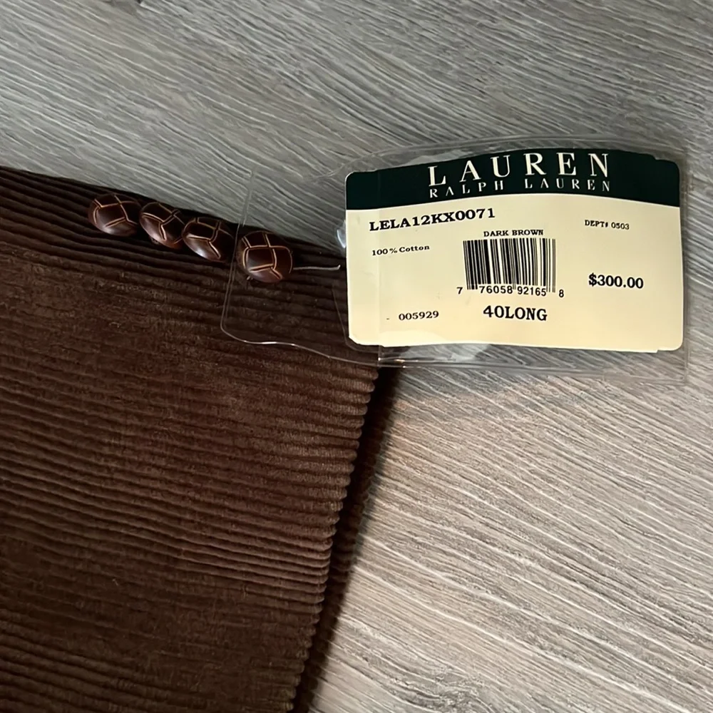 Ralph Lauren velvet jacket. Size L - Picture 3 of 14